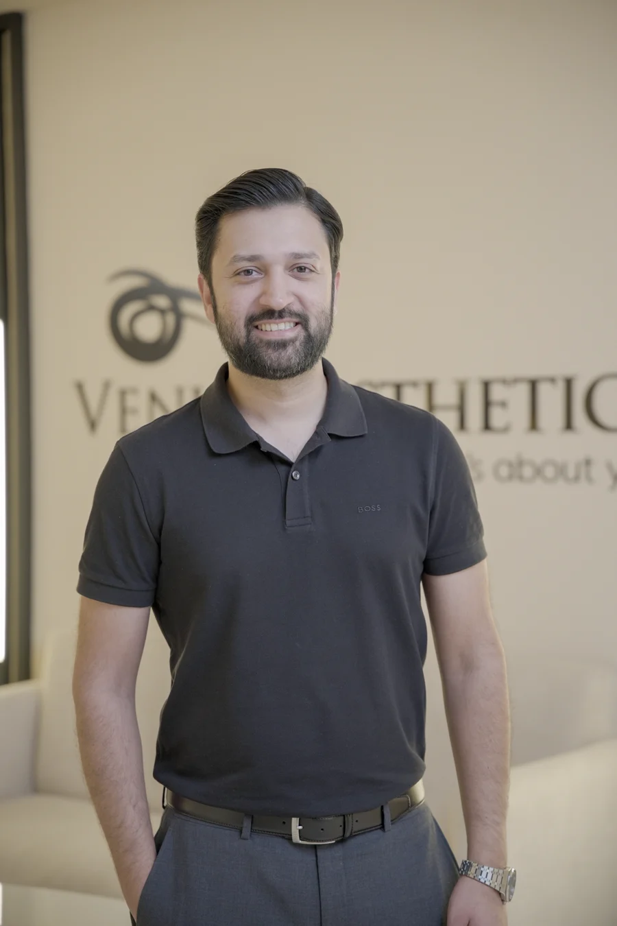 Dr. Uzair, Founder and CEO of Venus Aesthetics