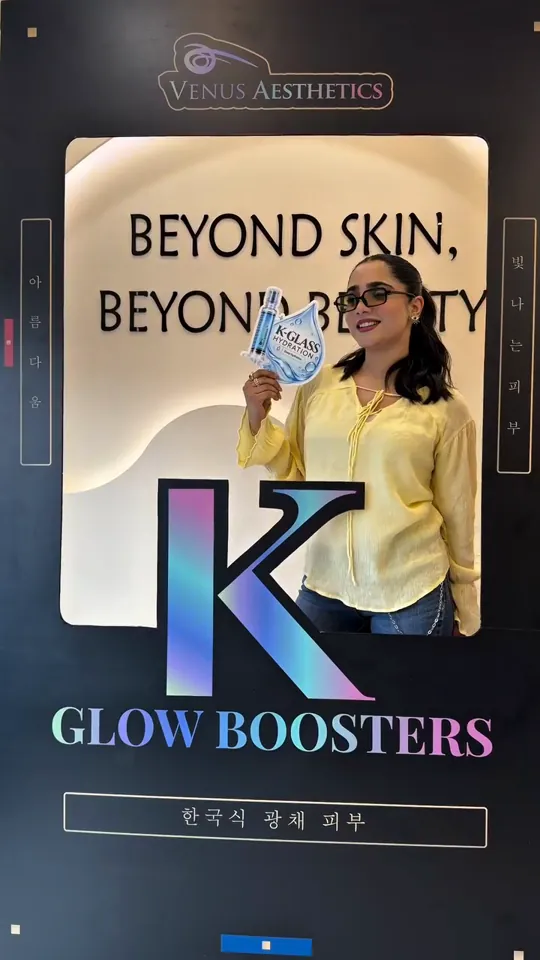 laibamirza_ at the Venus K-Glow launch