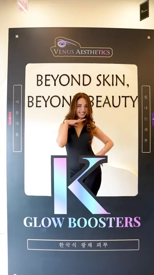 Guests at the Venus K-Glow Boosters launch